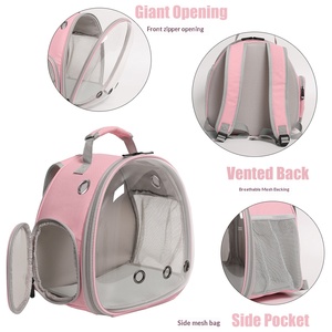 Sac à dos de transport respirant anti-collision pour oiseaux, <span class=keywords><strong>en</strong></span> stock, pour la promenade <span class=keywords><strong>en</strong></span> extérieur et <span class=keywords><strong>le</strong></span> transport <span class=keywords><strong>en</strong></span> voiture des perroquets - Product Image 4