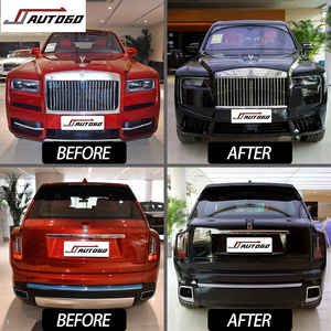 Kit de Carrocería para Rolls Royce Cullinan <span class=keywords><strong>RR</strong></span> 18-24, Actualización a 2025, Parachoques Delantero y Trasero, Faro, Rejilla Brillante, Tubo - Product Image 2