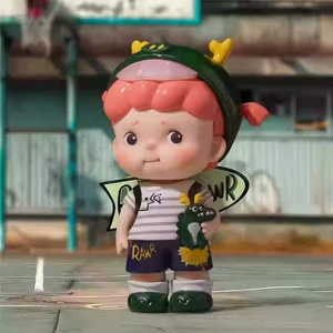 100% Original authentique Heyone Iron Lane série boîte mystère à <span class=keywords><strong>la</strong></span> main bureau ornement <span class=keywords><strong>semaine</strong></span> temps poupée Surprise cadeau - Product Image 2