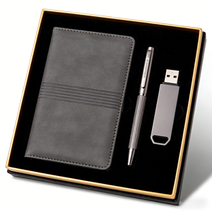 Coffret Cadeau Professionnel Personnalisable – Finition Lisse et Élégante – Ensemble Carnet et Stylo Fait Main avec Impression UV - Product Image 4