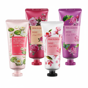 Crème pour les mains Farmstay 100ml hydratante, parfum floral rose, fleurs de cerisier, senteur florale et herbale, réduction 1 unité - Product Image 1