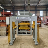 Machine à briques de pavage en béton QT4-15 pour la production commerciale