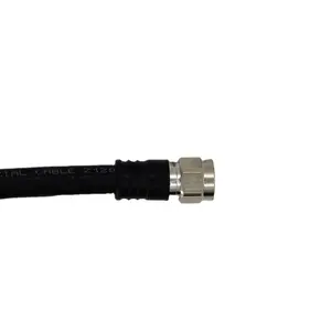 Cable de puente súper flexible RF de 1/2 "con conector de alimentador coaxia macho N a macho N