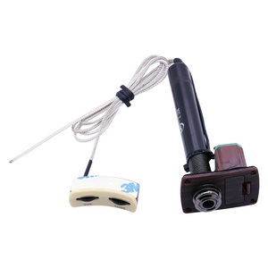 Pastilla de guitarra acústica de alta calidad, pastilla de agujero de sonido para guitarra, pastilla piezoeléctrica Endpin, ecualizador sin perforaciones - Product Image 4