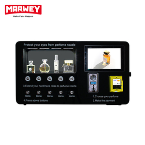 Marwey 24h tự phục vụ nước hoa phun Dispenser Máy bán hàng tự động treo tường nước hoa tự động phun Máy bán hàng tự động để bán - Product Image 1