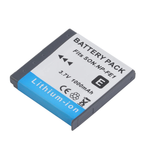 Batterie NP-FE1 FE1 1000mAh pour appareil photo Sony DSC-T7 T7B T7S P41 <span class=keywords><strong>P43</strong></span> P73 W1 - Product Image 1