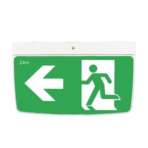 Đèn thoát hiểm gắn tường sạc lại AUEXLED-02, đạt chứng nhận SAA, đèn LED nhựa, thời gian hoạt động khẩn cấp 180 phút, có thể điều chỉnh độ sáng - Product Image 3