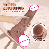 Para Mujer 24 CM énormes godes en silicone réalistes jouets sexuels pour femmes sexe féminin