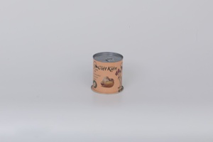 Grande boîte de rangement ronde en métal personnalisée avec couvercle imprimé pour cadeau alimentaire à biscuits, gâteaux et biscuits - Product Image 5