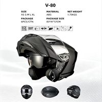 Casque de moto modulaire ABS haute performance DOT ECE 22.06, noir brillant, graphique, relevable avec double visière, neuf, taille XL, vente en gros