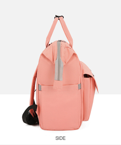 Bolsa de Pañales Multifuncional Impermeable con Logotipo Personalizado, Bolsa de Mano Grande para <span class=keywords><strong>Mamá</strong></span>, Mochila para Pañales Húmedos - Product Image 6