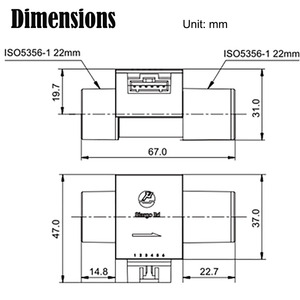 เซ็นเซอร์วัดการไหลของก๊าซและอากาศ FS6122 -250 ~ +250 200 SLPM ลิตร/นาที  สำหรับก๊าซออกซิเจนและอากาศ  เครื่องวัดการไหลของอากาศ FS6122  เซ็นเซอร์วัดการไหลของก๊าซและอากาศ FS6122 200 - Product Image 3