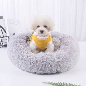 Nid pour chien et chat en velours à poils longs, style coréen, tapis pliable pour animaux de compagnie, tapis pour l'automne/l'hiver - Product Image 1