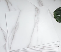 Revêtement de sol LVT, vinyle auto-adhésif, grand carrelage en plastique pour salon
