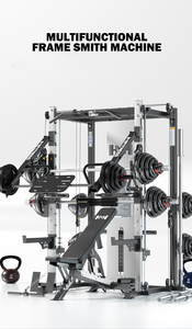China <strong>Supplier</strong> Multi Gym Equipment Mutli <strong>Function</strong> Station All in <strong>One</strong> Home Workout Smith Machine for Sale - Product Image 2