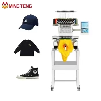 MT-1500 Industrial Automatic Single Head Computerized High Speed Multi-function Embroidery Sewing Machine PLC Core 110/220/380V