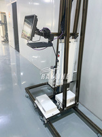 Máquina de impresión de pared Vertical 3D de nuevo estilo, impresora de barniz Digital de inyección de tinta portátil y máquina de pintura UV de pared de tinta de impresión