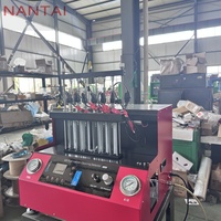Herramienta de Limpieza de Inyectores GDI con Spray de Gasolina para Máquina de Combustible de Alta Presión NANTAI CT6000
