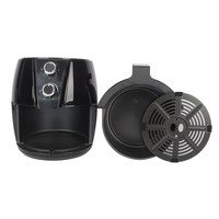 Friteuses à air chaud électriques domestiques 1500W 4.8L pour une cuisson saine et faible en gras