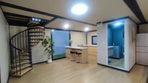 Sang Trọng Thiết Kế Hiện Đại 2 Câu Chuyện Di Động Mở Rộng <span class=keywords><strong>Container</strong></span> Nhà Đúc Sẵn Perfab Nhỏ Nhà Di Động Bên Trong Xoắn Ốc Cầu Thang - Product Image 4