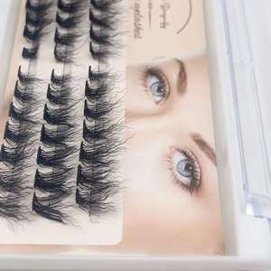 Nuevo estilo, Etiqueta Privada, racimos <span class=keywords><strong>de</strong></span> <span class=keywords><strong>pestañas</strong></span>, <span class=keywords><strong>pestañas</strong></span> rizadas <span class=keywords><strong>de</strong></span> lana, venta al por mayor, suministros <span class=keywords><strong>de</strong></span> extensión <span class=keywords><strong>de</strong></span> <span class=keywords><strong>pestañas</strong></span> <span class=keywords><strong>de</strong></span> visón falso 3D - Product Image 4