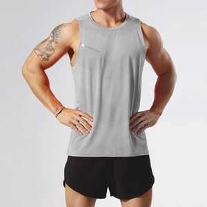 Chaleco Deportivo Personalizable con Logotipo para Hombre, Camiseta sin Mangas de Secado Rápido, Holgada, para Fitness, Running, Atletismo, Entrenamiento, Maratón - Product Image 4