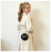 Sac à bandoulière rond en chaîne, orné de diamants, pour femme, idéal pour les soirées et les dîners – Vente en gros