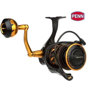 Carrete de Pesca Giratorio para Agua Salada <span class=keywords><strong>PENN</strong></span> <span class=keywords><strong>SLAMMER</strong></span> IV 4500-10500 100% Original, Potencia de Arrastre 27.2kg, 8+1BB - Product Image 1