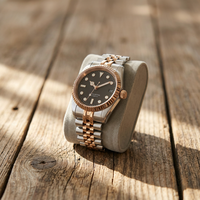 Montre de Luxe 2025 avec Mouvement Automatique Seiko NH35 de Haute Qualité, Résistance 10 ATM, Bracelet Massif en Acier Inoxydable, Montre-bracelet pour Femme 36mm