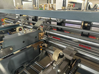 Máquina Plegadora-Encoladora Automática Flexible de 4/6 Esquinas para Pegamento Frío, Directo de Fábrica