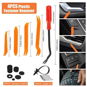Haute qualité 630 pièces en <span class=keywords><strong>plastique</strong></span> en boîte Clips de fixation carrosserie goupille poussoir Rivets voiture pare-chocs Kits de réparation Clips d'expansion rapide - Product Image 5