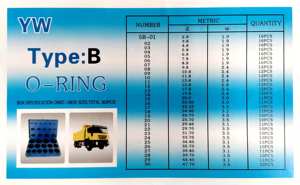 <span class=keywords><strong>O</strong></span> ring kits, <span class=keywords><strong>O</strong></span> Ring kits حفارة 70 أو 90 شور Nbr حجم قياسي ضخم يا خاتم مجموعة - Product Image 4