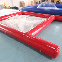Piscine gonflable océanique durable et étanche en PVC, piscine flottante gonflable pour la mer, pour les fêtes d'été