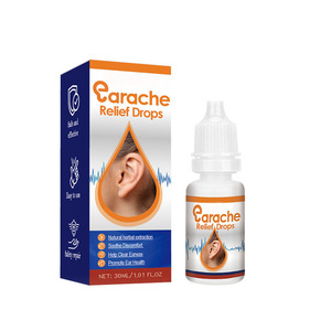 Gotas Naturales a Base <span class=keywords><strong>de</strong></span> Hierbas para los Oídos, Botella <span class=keywords><strong>de</strong></span> Plástico, Limpieza del Canal Auditivo para el Alivio del Tinnitus - Product Image 1