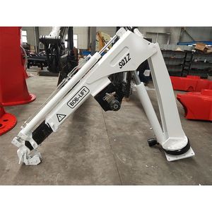 Grúa Hidráulica Manual para Camioneta, Uso Urbano, Máquina Elevadora Montada en Camión, Bomba Hidráulica de 0.8 Toneladas, Alta Eficiencia - Product Image 4