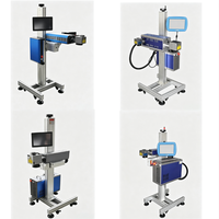 Machine de marquage laser automatique pour lignes de production en usine, capable de marquer des dates, des logos et des codes QR, machine de marquage laser CO2