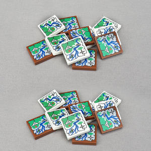 Mapa impreso con patrón <span class=keywords><strong>de</strong></span> bloques <span class=keywords><strong>de</strong></span> construcción 3068, piezas <span class=keywords><strong>de</strong></span> sitios mayas, accesorios para modelos <span class=keywords><strong>de</strong></span> escenas, juguete <span class=keywords><strong>de</strong></span> ensamblaje <span class=keywords><strong>de</strong></span> partículas pequeñas - Product Image 5