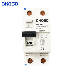 CHOSO COID PA66 RCBO 32A 63A 240V 415V 1P + N 3P + N 2P 4P 4.5kA Capacité de rupture - Product Image 2