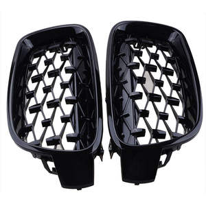 Rejilla de Parachoques Delantero para BMW Serie 3 F30 F35, Plástico ABS Cromado, Malla de Entrada de Aire, Pieza de Modificación 2012-2019 - Product Image 3