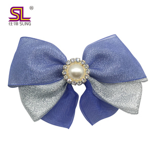 โบว์ริบบิ้นสองสีเครื่องประดับผมโบว์สีสันสดใส - Product Image 3