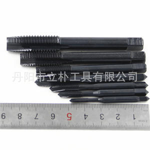 Machos de Roscar Métricos de Acero de Alta Velocidad M3-M12 de 40mm de Longitud para Aplicaciones de Perforación en Acero - Product Image 1