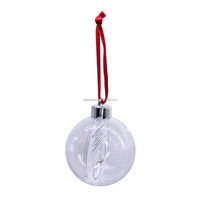 Weihnachts baum Ornament Ball Bild Foto rahmen Kunststoff Weihnachts kugeln