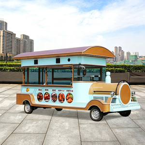 Cuisine mobile grillée sur mesure, camping-car, caravane, remorque alimentaire vintage - Product Image 3