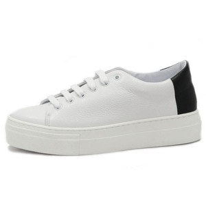 Baskets à semelle haute pour femme, chaussures blanches, avec impression personnalisée, à la mode, fabricant, chine, 2020 - Product Image 1