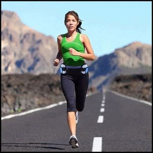 High Quality <b>Waterproof</b> Orange Zipper Work Waist Bag Fanny <b>Pack</b> Bags With Bottle Holder - Product Image 5