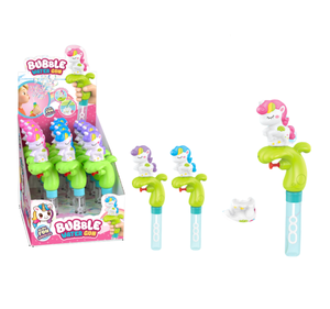 Little Horse Pistola de agua Bubble Stick CANDY TOYS Niños Dulces De Juguete - Product Image 1