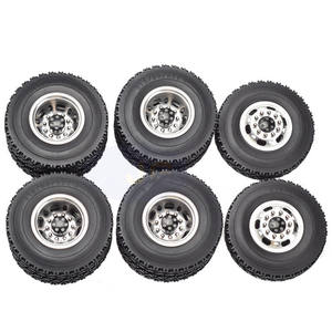 Jantes en métal pour voiture radiocommandée, plateau à pneus, pour tracteur <span class=keywords><strong>camion</strong></span> <span class=keywords><strong>Tamiya</strong></span> <span class=keywords><strong>1</strong></span>/<span class=keywords><strong>14</strong></span>, accessoires de mise à niveau - Product Image 5