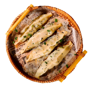 Dumplings de Cebollino y Huevo Congelados a Granel de Fábrica, Preparación Rápida para Desayuno, Productos al por Mayor - Product Image 1