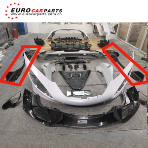 Minigonne laterali in fibra di carbonio 720s 765 car under extension body kit parti paraurti laterali auto <span class=keywords><strong>automobili</strong></span> esterne - Product Image 5