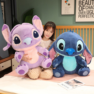<span class=keywords><strong>Lilo</strong></span> viola di alta qualità <span class=keywords><strong>e</strong></span> bambola cucita Anji peluche stella del bambino cucita grande bambola di peluche cucita bambola di peluche per bambini - Product Image 4